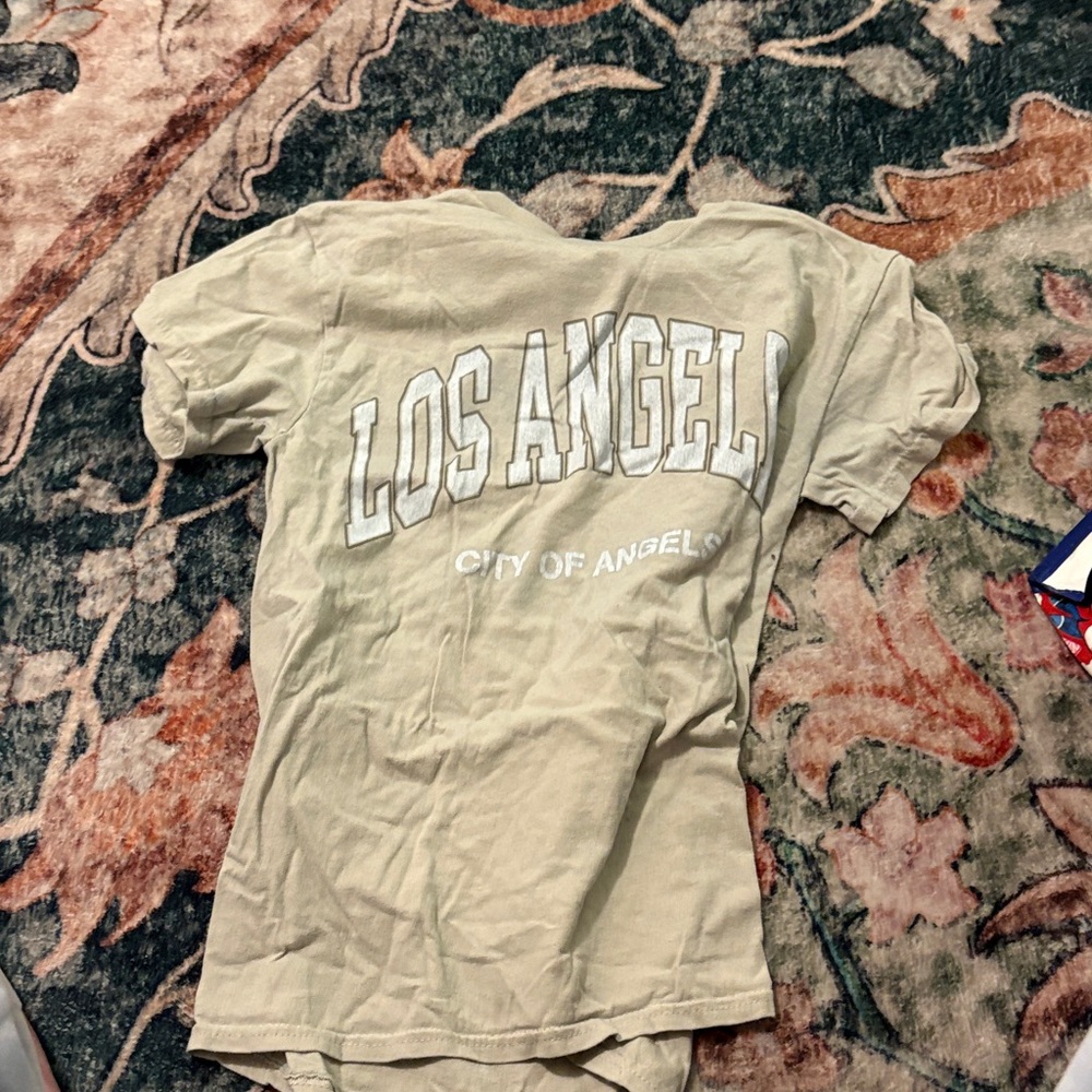 Los Angeles Beige T-Shirt